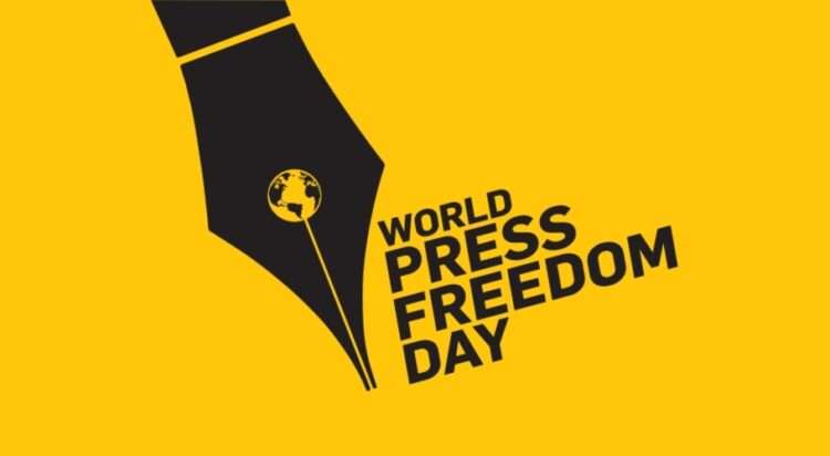 World press freedom day concept vector illustration. World Press Freedom Day or World Press Day to raise awareness of the importance of freedom of the press. End Impunity for Crimes against Journalism; Shutterstock ID 1719324568