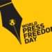 World press freedom day concept vector illustration. World Press Freedom Day or World Press Day to raise awareness of the importance of freedom of the press. End Impunity for Crimes against Journalism; Shutterstock ID 1719324568